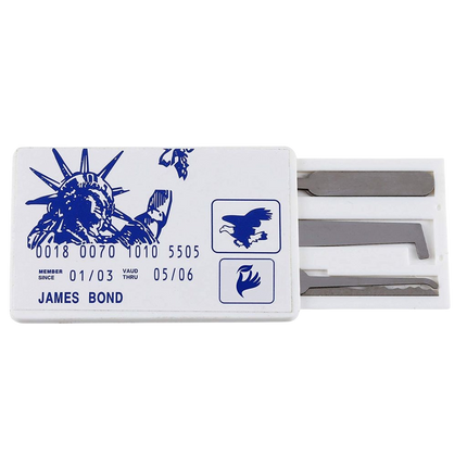 Juego de Ganzúas Tarjeta de Crédito (5 piezas)