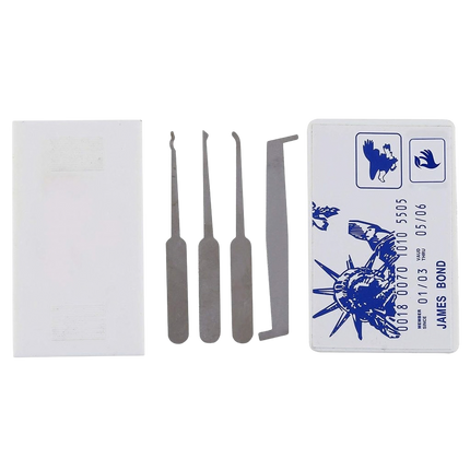 Juego de Ganzúas Tarjeta de Crédito (5 piezas)