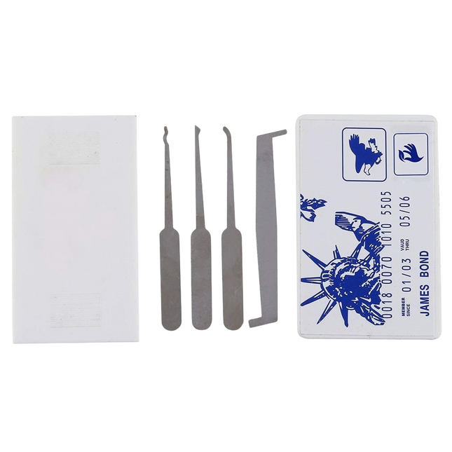 Juego de Ganzúas Tarjeta de Crédito (5 piezas)