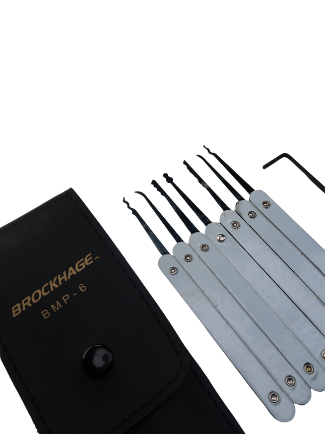 Juego de Ganzúas Brockhage para Principiantes (8 piezas)