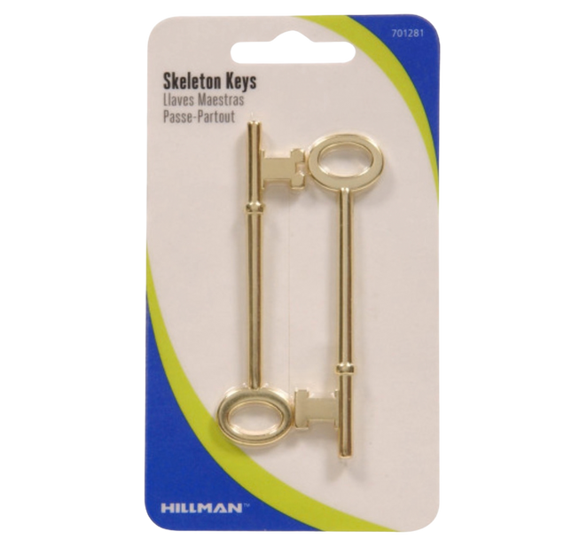 Juego de Ganzúas para Cerraduras Antiguas – Llaves Maestras (Skeleton Keys)