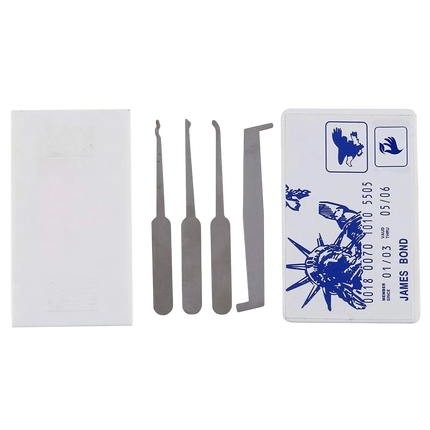 Juego de Ganzúas Tarjeta de Crédito (5 piezas)
