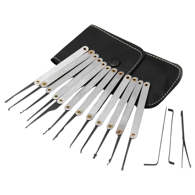 Set de 15 piezas para principiantes de lockpicking