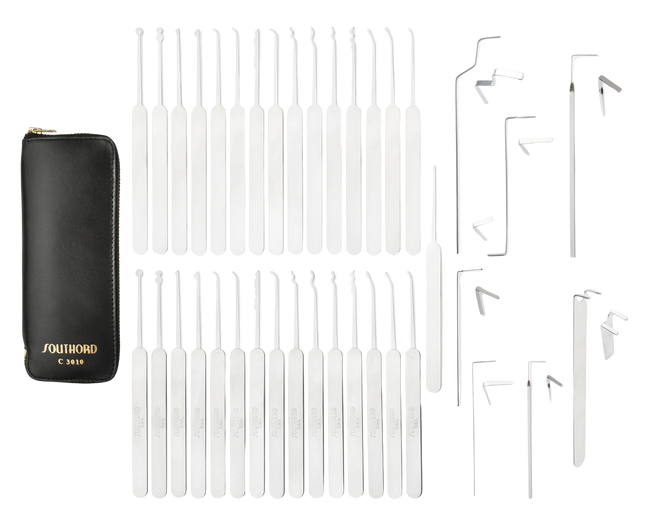 Juego de Ganzúas SouthOrd Slim-Line (37 piezas)