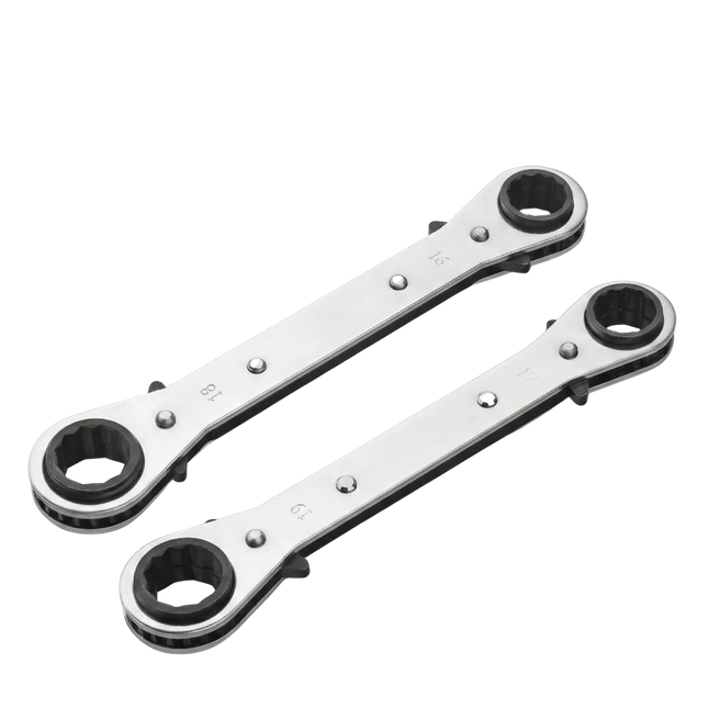 Llave de carraca de cuatro caras (16/17/18/19 mm) - Mr Smith