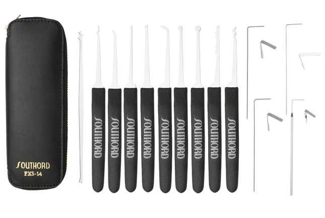 Southord set de 14 piezas de lockpicking para principiantes