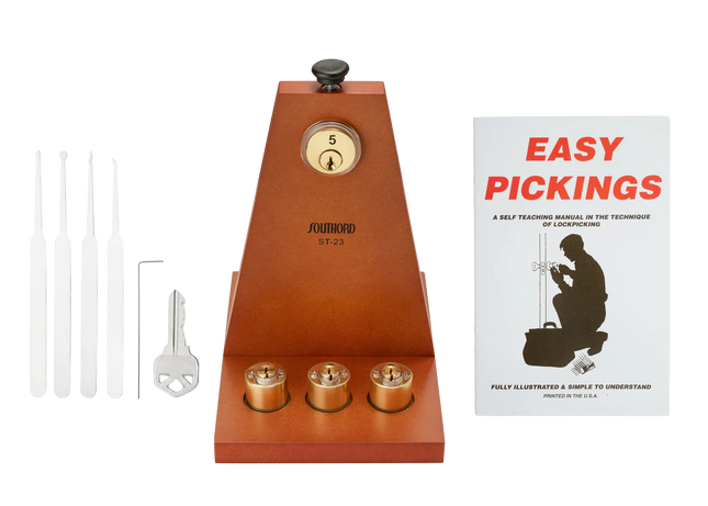Escuela de Lockpicking en una Caja