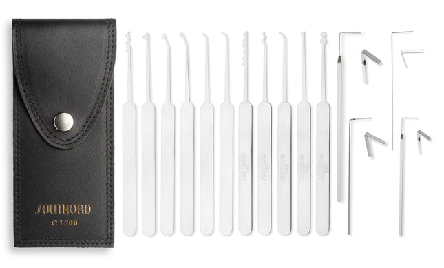 Juego de Ganzúas SouthOrd Slim-Line (15 piezas)