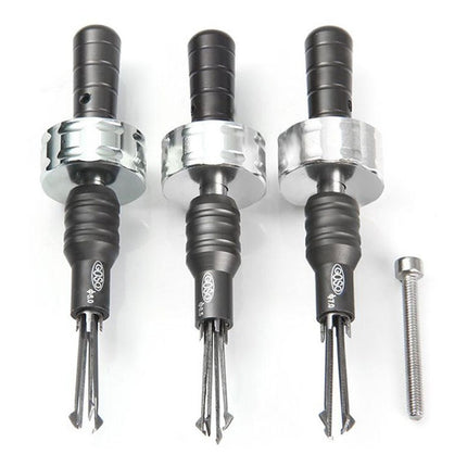 Ganzúas Cruciformes HUK – Set de 3 (6,0mm, 6,5mm, 7,0mm)