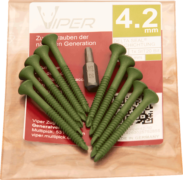 Tornillos de extracción V-PRO 4,2 mm (10 unidades) – Multipick