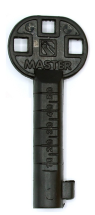 Llave de obra de plástico corta