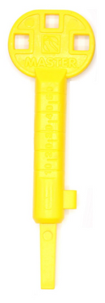 Llave de obra de plástico larga