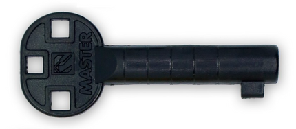 Llave de obra de plástico corta